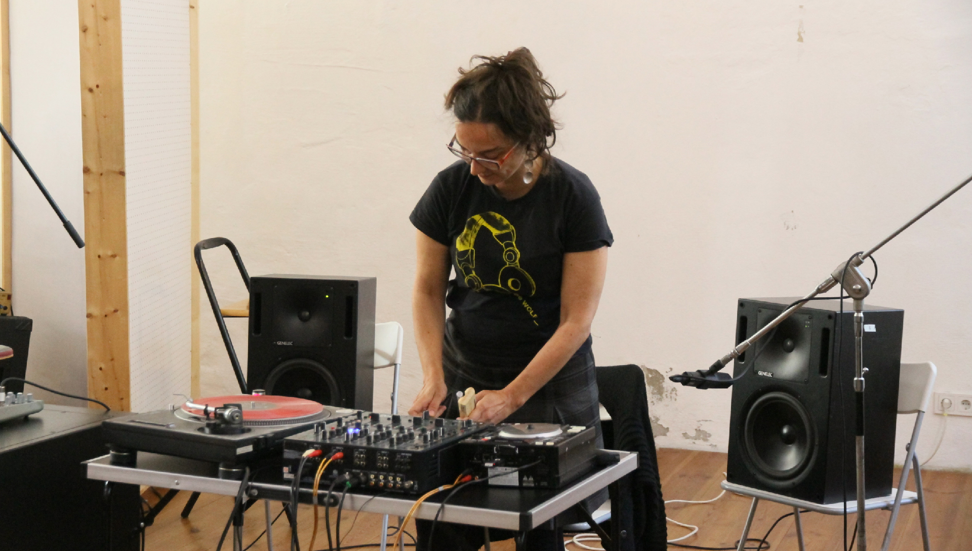 2019-07-08 Ame Zek's 'Unfinished sense of time' im Studio Börne45